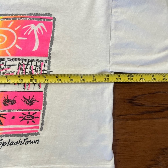 Vintage “Splash Town” Cut off t-shirt. - Picture 4 of 5